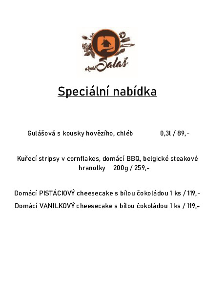 Speciální nabídka II